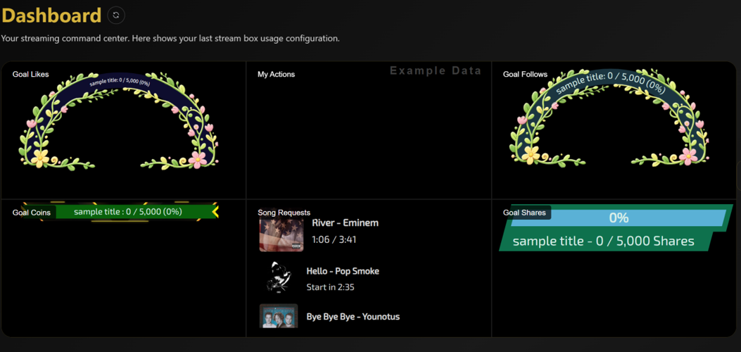 Dashboard Preview