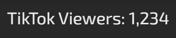Viewer Count Preview
